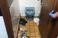 Shocking pictures of drug abuse in public toilets