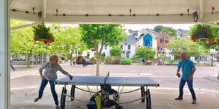 Kingsbridge now has two public table tennis tables for all to enjoy