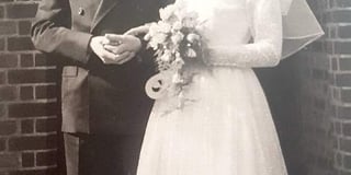 Couple who were together nine years before marrying celebrate their 60th anniversary