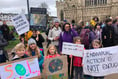 Students protest climate inaction through Exeter