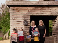 Woodland reading area for school