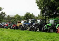 Tractor run in Highampton raises £1,340 for church roof fund