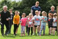 Fun run for children at Lamerton's summer fete