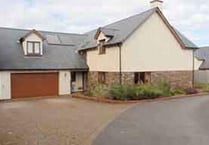 Superb detached modern property in popular village