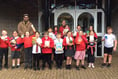 Okehampton pupils give harvest bounty to foodbank