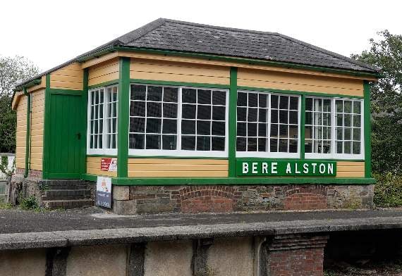 Bere Alston Station's old signal box is restored to its former glory and a new home for the Scouts