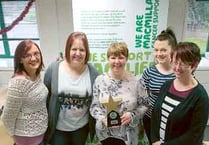 Macmillan Dawn Walk awards