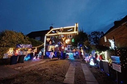 Farnham Christmas Lights House owner Gail searching for a sponsor