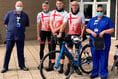 Bristol to Milford ride raises £2,566 for Withybush