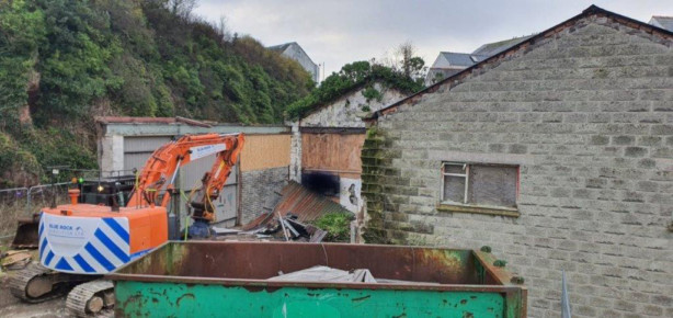 Work begins on Milford’s Quay Stores
