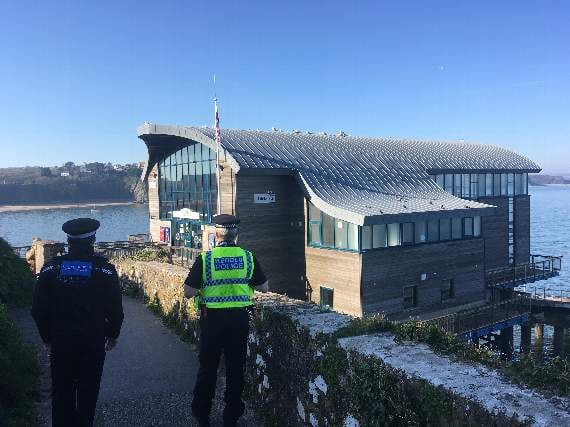 Police investigate Tenby thefts - including charity box burglary from RNLI?lifeboat station