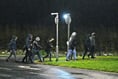 “We need freedom...not prison” chant asylum seekers on protest walk from camp to Tenby