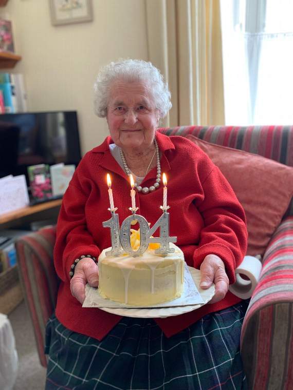 Tenby's Oldest Resident Celebrates 104th Birthday At Home | Tenby-today ...