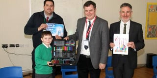 Young artist at Newton St Cyres Primary School wins prize from local MP