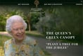 Tree-planting ceremony for the Queen