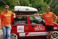 Ed Blackwell and Mike Parlby take on the dangerous Mongol Rally to raise money for three charities