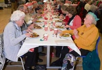 Camelford residents served up a festive treat ahead of the Christmas lights switch-on