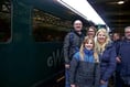 People from the Post area part of historic train journey 50 years after rail services cut