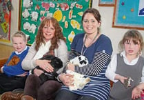 Animal visit a ‘hoot’ for pupils!