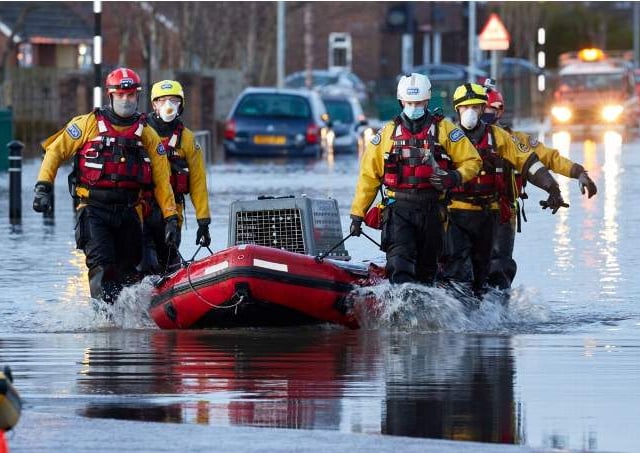 RSPCA's advice to animal-owners in today's wild weather as Storm Eunice hits