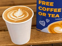 Win a FREE hot drink every week for the rest of the year at Heidi's