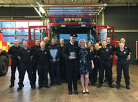 Retirement party held for former Haslemere Fire Station commander