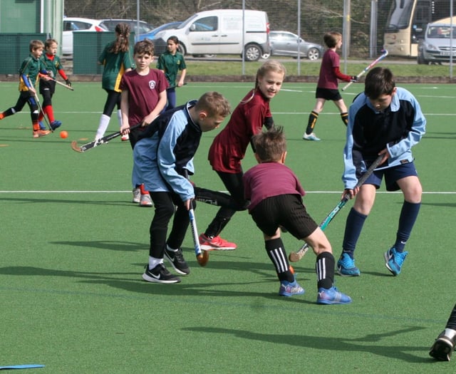 Impressive hockey skills on show