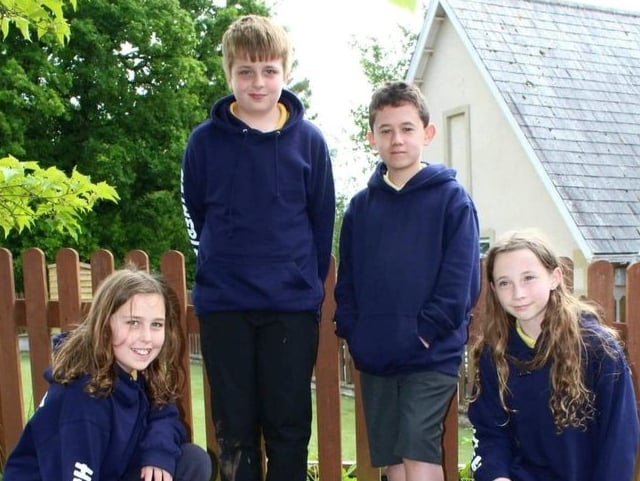 Time capsule recording covid life buried at Hatherleigh Primary School