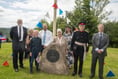 Jubilee marked in stone