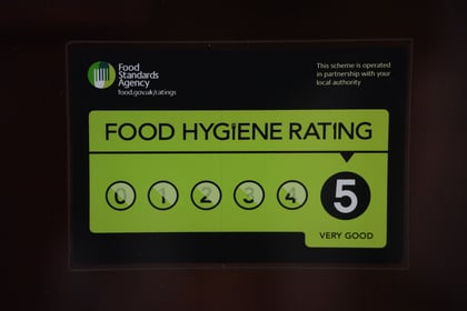 Top food hygiene ratings for Ceredigion businesses