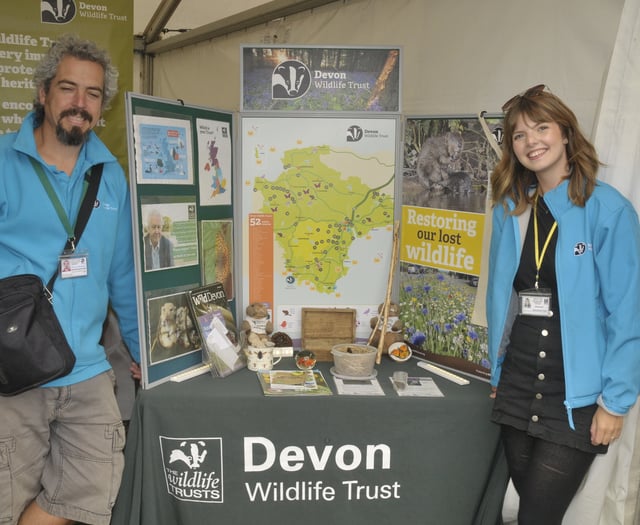 County-wide wildlife conservation charity present at show 