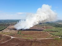 Firefighters tackling Hankley Common fire overwhelmed with donations