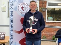 James Clarke wins Farnham Runners' club championship 10km race