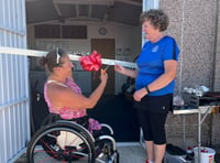 Paralympian Rachel Morris guest of honour at Badshot Lea Tennis Club