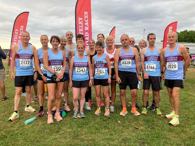 Farnham Runners Impress In Yateley Series | Farnhamherald.com