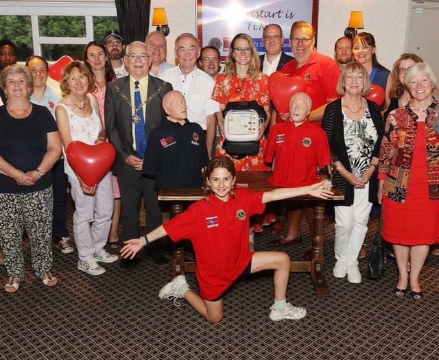 Lifesaving lessons from Heartstart Farnham Lions