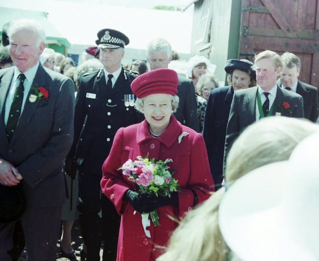 When the Queen visited the Devon County Show