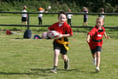 Three hundred pupils learn key skills in area tag rugby festival