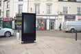 Tourist boards erected in town centre