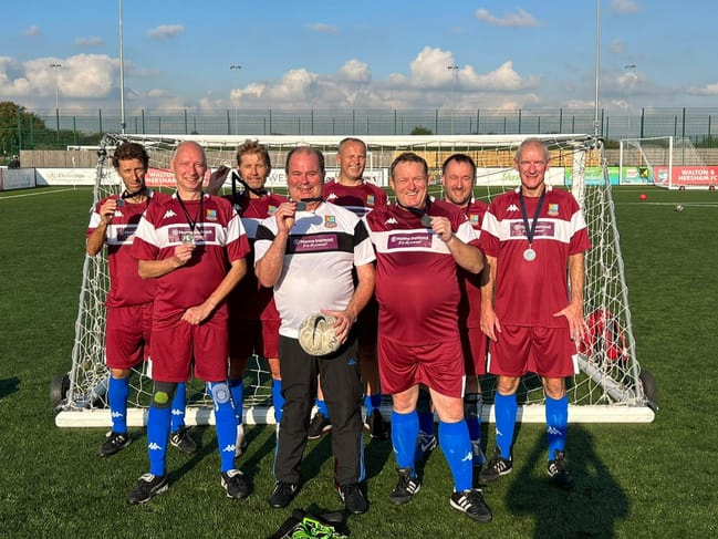 Farnham Town’s walking footballers