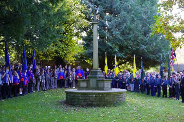 Remembrance service, St Mary’s Church, Bramshott, November 13th 2022.