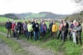 Nature enthusiasts enjoy new farm walk on the Bere peninsula