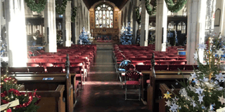 Christmas tree festival at church delights visitors