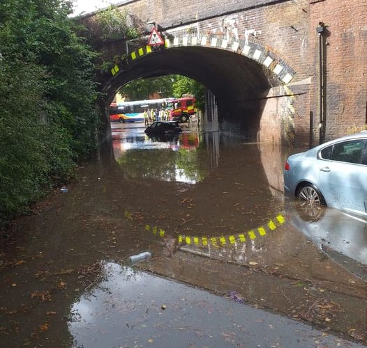 Flooding has been a problem in Haslemere this year