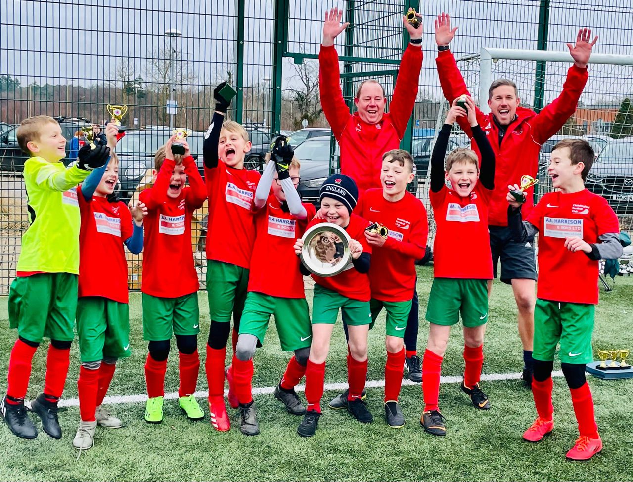 Chiddingfold Youth Chiefs under-tens beat Beacon Hill Tigers in league  plate final