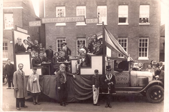 West Street Boys’ School's 1934 carnival tableau