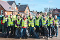 Village blitz marks a year of local group tackling litter