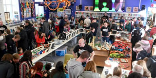 Library’s Lego Brick Show attracts almost 1,500 people