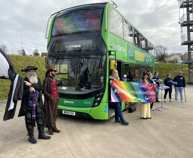 Pride bus tours the county