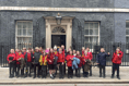 VIDEO: Ysgol Gymraeg y Fenni go to Downing Street